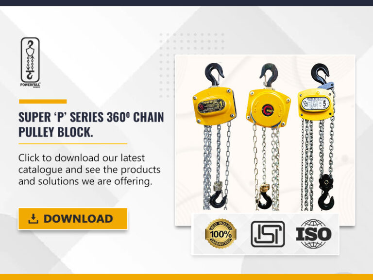 Our Catalogue Industrial Chain Pulley Blocks