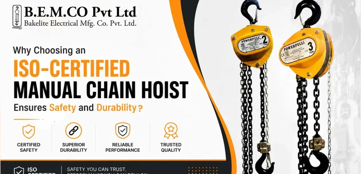 Why Choosing an ISO-Certified Manual Chain Hoist Ensures Safety and Durability