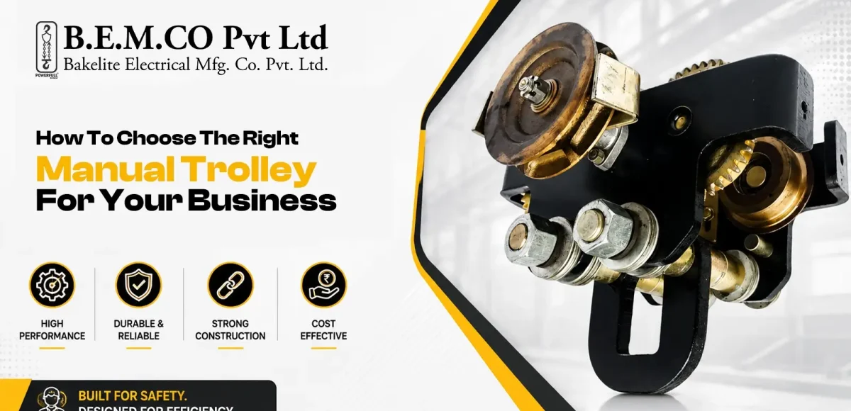 How to Choose the Right Manual Trolley for Your Business